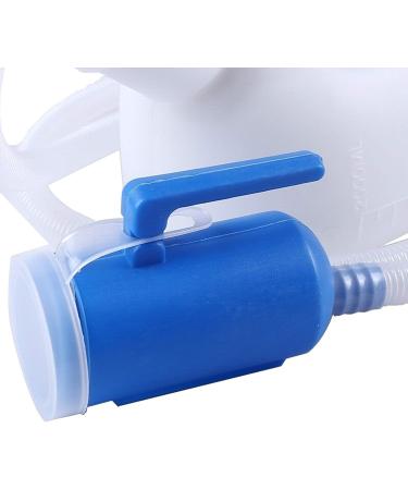 Portable Pee Plastic Pee Container Men's Urinal with Hand held Portable Urine Cup 2000 Ml Large Capacity - Buy Online on SooperMarket.com