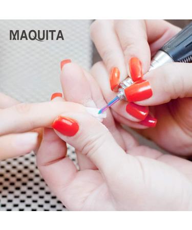 MAQUITA 8pcs Tungsten Steel Electric Nail Drill Bits Set - Manicure Pedicure Kit for Home Salon Use - Buy Online on SooperMarket.com