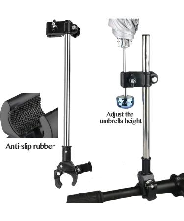 Yobee Umbrella Mount Stand - Adjustable Holder for Bike, Electric Bicycle, Walker, Pram, Stroller - No Tooling Required - Buy Online on SooperMarket.com