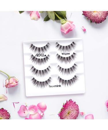 Buy Ardell Faux Mink Wispies False Lashes Multipack - 4 Pairs | International Shipping Available - Buy Online on SooperMarket.com