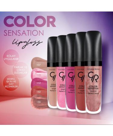 Golden Rose Cosmetics Lipgloss - Color Sensation Light & Non-Sticky Gloss (NO 104) - Buy Online on SooperMarket.com