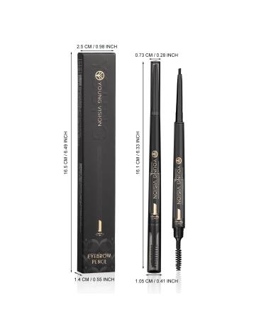 Dual-Sided Eyebrow Pencil Kit - Waterproof Long-Lasting Ultra Precise Brow Makeup - #03 Light Brown - Perfect Natural-Looking Brows - Buy Online on SooperMarket.com