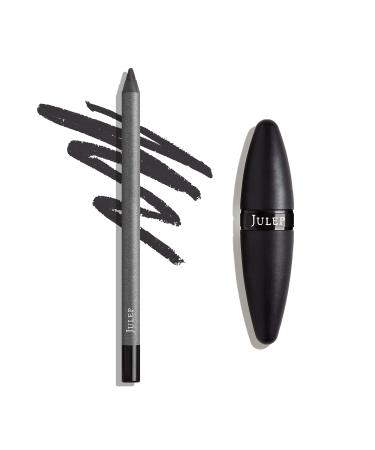 Julep Stay Sharp: When Pencil Met Gel Long-Lasting Waterproof Gel Eyeliner: Soft Black & Cosmetic Makeup Pencil Sharpener Travel Friendly Easy Cleaning Beauty Sharpener For Eyeliner Lipliner Pencils