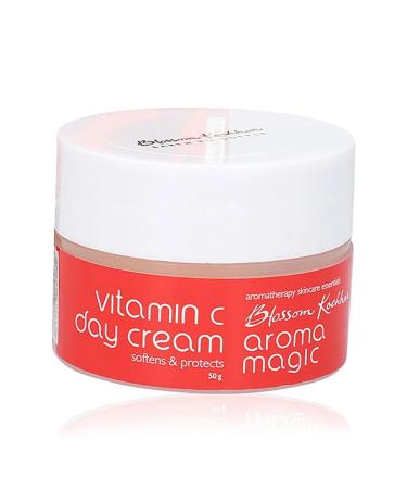 Aroma Magic Vitamin C Day Cream with SPF 15 & Aloe Vera | Anti-Aging Moisturizer for Soft Smooth Skin | Sun Protection | 200g - Buy Online on SooperMarket.com