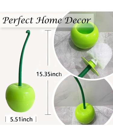 Dora Bridal Toilet Plunger Brush Hold Combo Set - Heavy Base, Compact Holder, Strong Bristles - Green (1 Pack) - Buy Online on SooperMarket.com