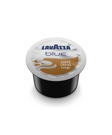 Lavazza Blue Crema Lungo 100 Coffee Capsules (6) (Pack of 1) Caff Crema Lungo 100 Count (Pack of 6)