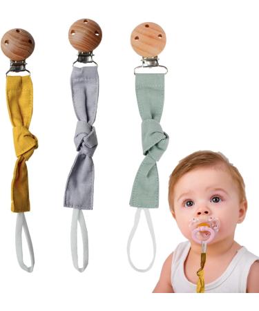 Vesone Pacifier Clips | Universal Pacifier Holder & Toy Leash for Boys & Girls | Essential Teething Toy Attachment - Buy Online on SooperMarket.com
