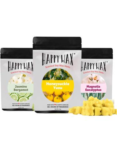 Happy Wax Spring Mix Scented Natural Soy Wax Melts  8 Oz. of Scented Wax Melts, Made in USA