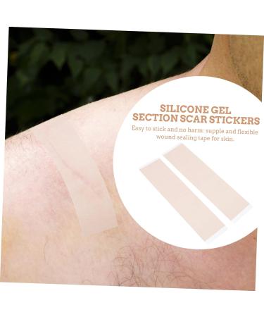 Healeved 2pcs Silicone Scar Patches for Stretch Marks - Silicone Gel Tape for Wound Healing - Buy Online on SooperMarket.com