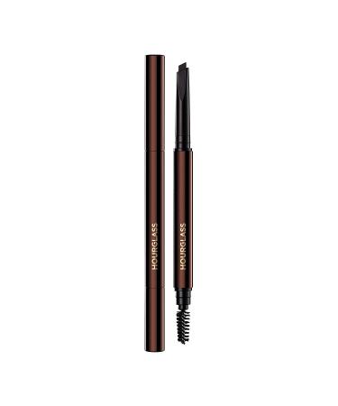 Hourglass Arch Brow Sculpting Pencil. Natural Black Shade Mechanical Eyebrow Pencil for Shaping and Filling.