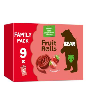 Bear Strawberry Yo Yos 9x20g