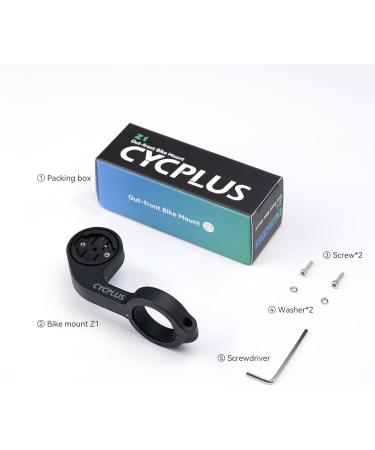 CYCPLUS Z1 Bicycle Computer Mount | Left Handlebar Mount for Enhanced Cycling Experience - Buy Online on SooperMarket.com
