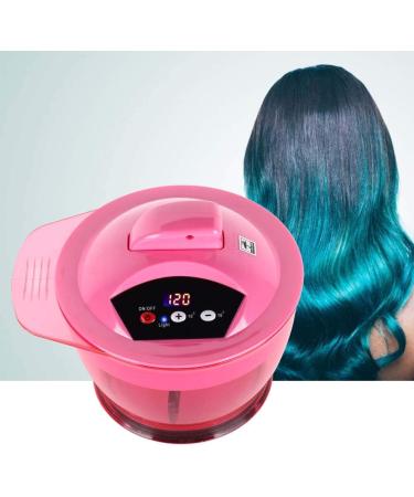 Electric Hair Coloring Bowl - Rose Red Dye Mixer for Salon-Quality Results - Buy Online on SooperMarket.com