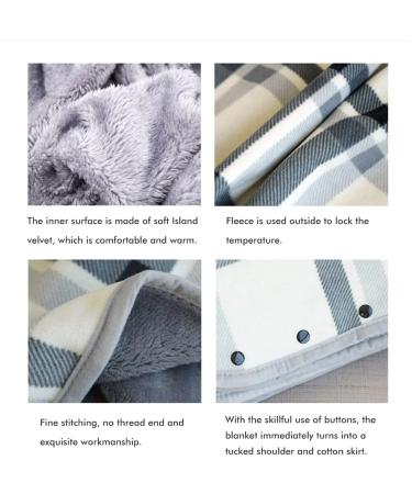 Topincn Heating Ceiling Wrap & Flannel Plush Scarf - Cozy Decorative Thick Heating Blanket for Sofa | Warm & Comfortable Home Essentials - Buy Online on SooperMarket.com