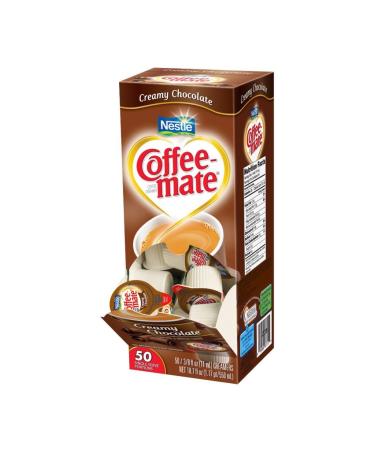 Coffee-Mate Cafe MOCHA contains 50 single serve portions