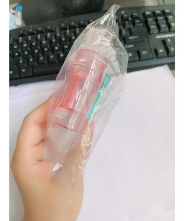 3 Pcs Jelly Nail Art Stamper Set with Double Head Silicone Stampers - Transparent Green Red Soft Nail Stamping Kit for Manicure Tools - Buy Online on SooperMarket.com