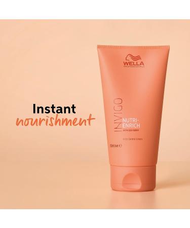 Wella Professionals Invigo Nutri-Enrich Frizz Control Cream 5.07 oz | Deeply Nourishing for Dry & Damaged Hair - Buy Online on SooperMarket.com