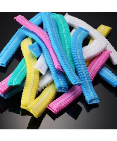 F Fityle 100pcs Disposable Beret Caps - Fleece Head Caps for Hygiene & Cosmetics in Black - Buy Online on SooperMarket.com