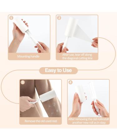 Extra Sticky Lint Rollers - 10 Rollers (60 Sheets Each) for Pet Hair Removal on Clothing Sofa Bed & Carpet | Lint Roller for Cat & Dog Hair - Buy Online on SooperMarket.com
