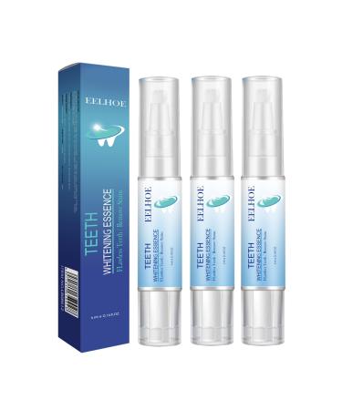 Frosty Neptune Teeth Whitening Essence Teeth Whitening Essence Pen Teeth Stain Remover to Whiten Teeth Fast and Effective Removal Intensive Tooth Stain Removal (4ml x 3pc) 1.33 ml (Pack of 3)