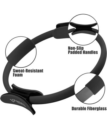 RitFit Pilates Ring - 14 Inch Magic Fitness Circle for Toning Inner & Outer Thighs  Bonus Workout Guide Included BlackN - Buy Online on SooperMarket.com