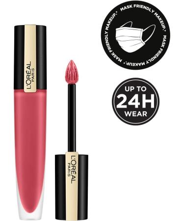 L'Or al Paris Rouge Signature Matte Liquid Lipstick 121 - I Choose | Long-Lasting Lip Color - Buy Online on SooperMarket.com