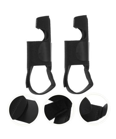 PLAFOPE Hallux Valgus Wrist Thumb Brace - Hammer Toe Straightener & Bunion Separator with Metatarsal Pads - Black - Buy Online on SooperMarket.com