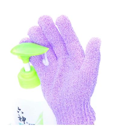Exfoliating Bath Glove for Shower | Heavy Exfoliation Body Scrub Mitt | Shower Scrubber for Women & Men | Dead Skin Removal | Random Color - 1pc - Buy Online on SooperMarket.com