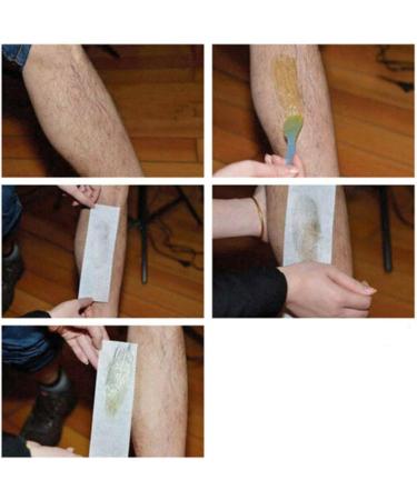 Salon Depilatory Waxing Strips for Sensitive Skin - Body & Legs Hair Removal for Men & Women - Buy Online on SooperMarket.com