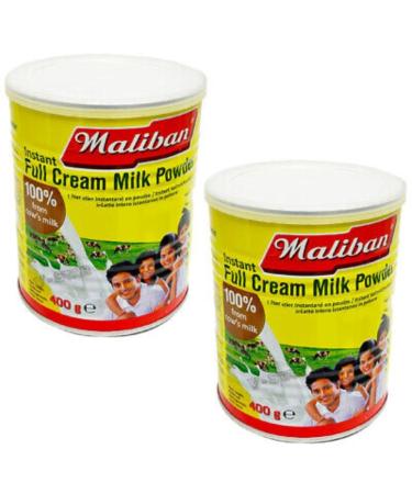 2 x 400g Instant Full Cream Milk Powder