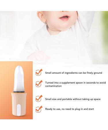 Portable Baby Food Processor Baby Food Maker Puree Blender Feeder Speedy Chopping for Puree Diced Fruit Vegetables Meat Sauce Garlic Smoothie Juicer for Baby Travel Fitness Drink Shakes - Buy Online on SooperMarket.com