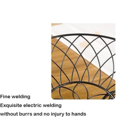 Kitchen Countertop Fruit Rack Fruit Basket Large Fruit Basket for Kitchen Counter Metal Fruit Storage Racks for Living Room Fruit Holder for Vegetables Snacks Fruit Trays for Party (Color : Onecolo Onecolor - Buy Online on SooperMarket.com