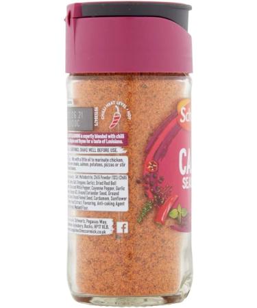 Schwartz Perfect Shake Cajun Seasoning 44g - Authentic Blend for Spicy Flavors - Buy Online on SooperMarket.com
