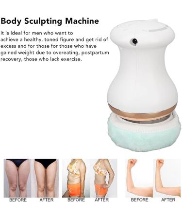 Electrical Massage Device for Body Shaping - Hand & Body Massager with 3 Washable Pads (EU Plug) for Women - Buy Online on SooperMarket.com