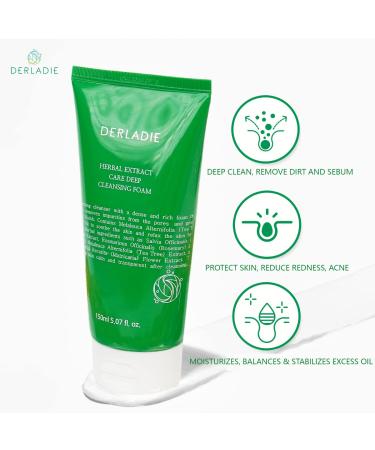 Herbal Extract Care Deep Cleansing Foam 150ml - Best International Shipping & Pure Skin Care - Buy Online on SooperMarket.com