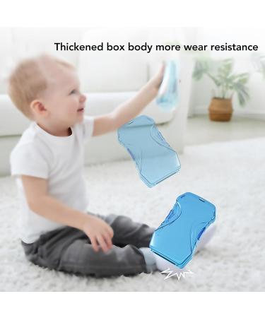 Original Squeeze-Proof Food Bag Holder for Toddlers - Blue | International Shipping Available - Buy Online on SooperMarket.com