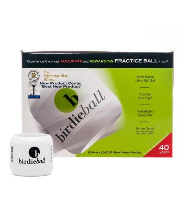BirdieBall Practice Golf Balls, Limited Flight Golf Balls, Golf Training Balls (Pack of 12)