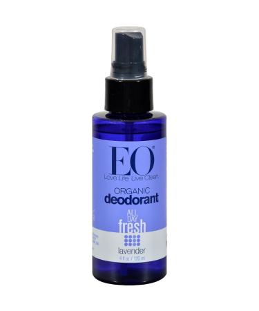 EO Organic Deodorant Spray - Lavender 4 oz | French Lavender Scent - 4 Fl Oz (1 Pack) - Buy Online on SooperMarket.com