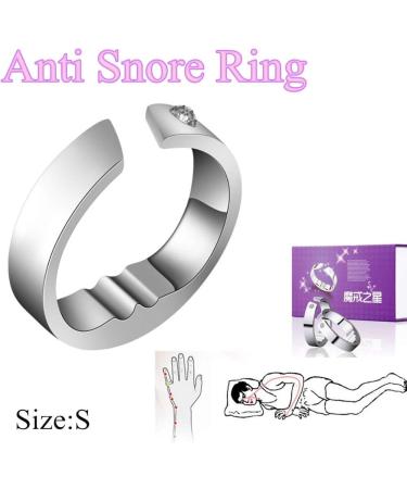 Anti Snoring Ring - Acupressure Treatment Device for Improved Sleep - 5 Sizes Available for Men, Women, and Children - Buy Online on SooperMarket.com