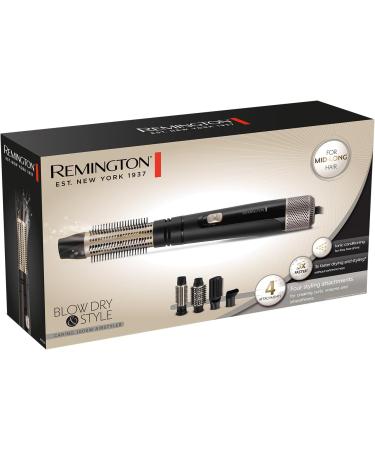 Remington Blow and Dry Caring Air Styler with 4 Attachments - 1000 Watts - Black - Buy Online on SooperMarket.com