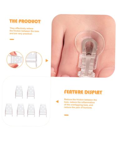 FRCOLOR Nail Tools 3 Pairs - Clip Board & Divider Nursing Care Set for Men - Toe Separator & Foot Valgus Protector - Thumb Splint - Buy Online on SooperMarket.com