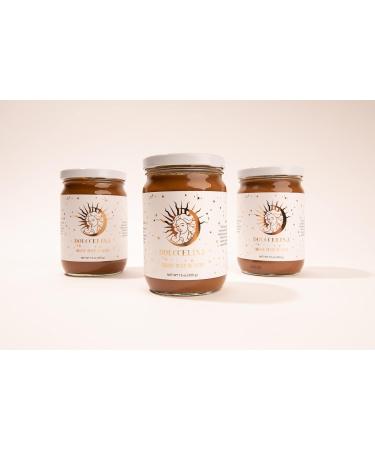 Organic Dulce De Leche: Gluten Free, Certified Kosher Milk Caramel Sauce - Low Carb Chocolate Spread for Ice Cream, Desserts, Coffee, Pancakes - 15 Ounce - Buy Online on SooperMarket.com