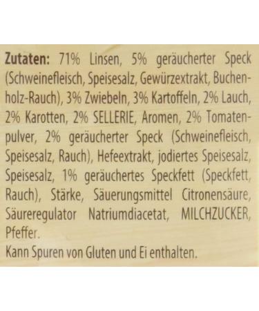 Knorr | Deftiger Linseneintopf mit Speck | Pack of 1 - Buy Online on SooperMarket.com