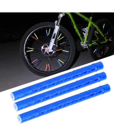 Keenso 4 Packs Reflective Spoke Bike Wheel Rim Strip - 48 Pcs, Mountain Bike Steel Wheel Reflectors for Safe Night Riding - Buy Online on SooperMarket.com