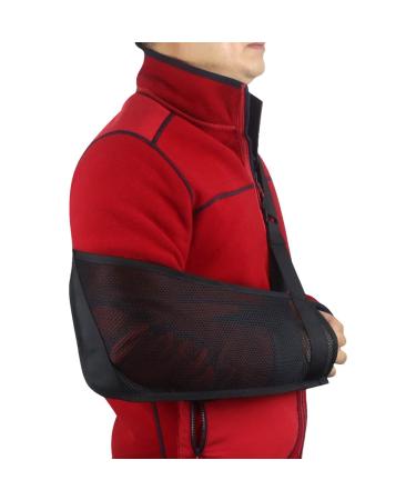 Arm Sling - Comfortable Shoulder Immobilizer Arm Support | Shoulder Immobilizer Lightweight Cuff Sling Arm Splint For Men And Women Left And Right Arm