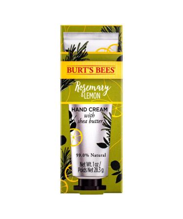 Burt's Bees Rosemary and Lemon Hand Cream with Shea Butter  1 Ounce Lemon Rosemary 1 Ounce