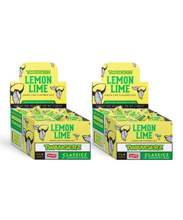 Twangerz Snack Topping, Lemon Lime, 1 Gram Packets (Pack of 400) Lemon Lime 1 Gram (Pack of 400)