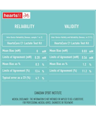 HeartsCare C1 Lactate Test Monitoring Strips - 10 Count Pack - Buy Online on SooperMarket.com