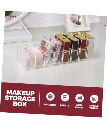 MAGICLULU 3pcs Box Makeup Storage Box Highlighter Organizer Tuba Stand Medicine Cabinet Make up Acrylic - Buy Online on SooperMarket.com