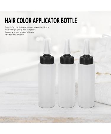 Dioche Hair Color Applicator Bottle Refillable Hair Salon Squeeze Bottle with Cover for Hair Care - Buy Online on SooperMarket.com